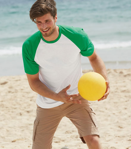 Тениска FOL модел Valueweight Short Sleeve Baseball T ID23 Тениска FOL модел Valueweight Short Sleeve Baseball T ID23